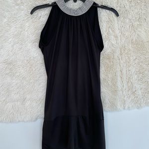 Black cocktail dress